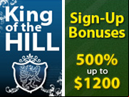 King of the Hill en Bonus bij BestPoker